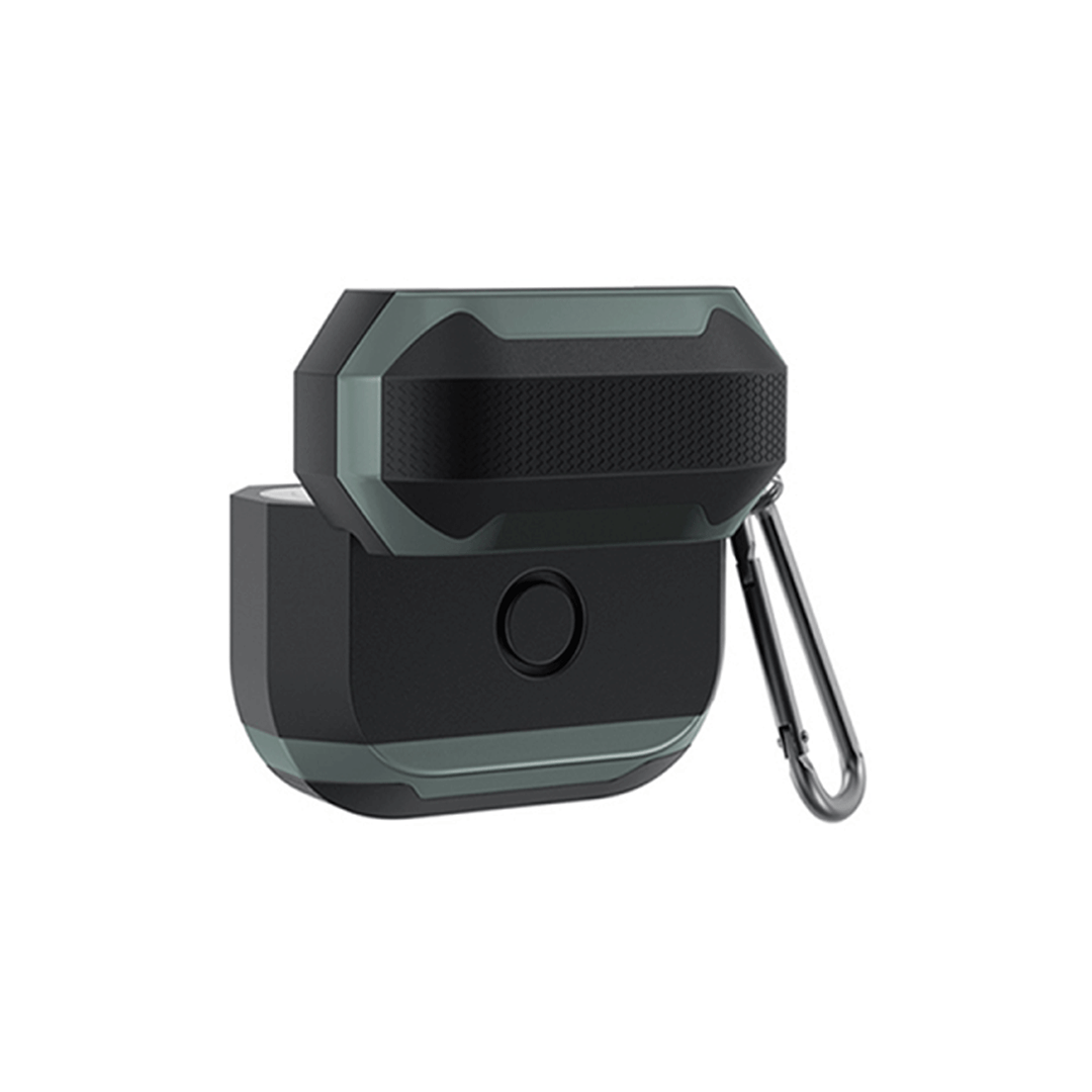 Wiwu Defender Strong Metal Ultimate Protection Case For Airpods Pro 2 - Gray in Qatar Wiwu Defender Strong Metal Ultimate Protection Case For Airpods Pro 2 - Gray in Qatar